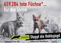 Stoppt die Hobbyjagd - Kampagne in Mainz und Potsdam