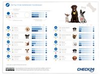 Beliebteste Hunderassen Bild: CHECK24 GmbH Fotograf: CHECK24