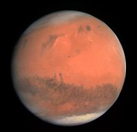Kann man auf dem Mars leben? An der Kieler Uni wird ein Sensor entwickelt, der die Strahlenbelastung für den Menschen auf dem Roten Planeten bestimmen soll. Copyright: ESA