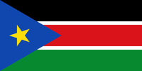 Flagge der Republik Südsudan