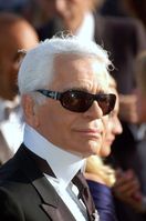 Karl Lagerfeld in Cannes, 2007
