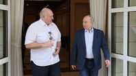 Wladimir Putin und Alexander Lukaschenko in Sotschi (2023) Bild: Sputnik / Gawrill Grigorow