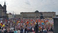 Pegida in Dresden am 16.10.2016