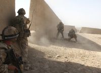 Britische Soldaten in der  Helmand Province, Afghanistan. Bild: Ministry of Defence - wikipedia.org