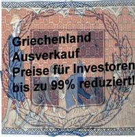 Griechenland  erlebt einen Ausverkauf seines Volksvermögens (Symbolbild)