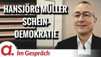 Bild: SS Video: "Im Gespräch: Hansjörg Müller (“Scheindemokratie”)" (https://tube4.apolut.net/w/uWfX2Y2VGbFFYF5LhtLLmY) / Eigenes Werk