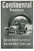 Continental Werbung 1911 (Symbolbild)