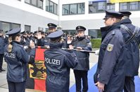 Vereidigung Bundespolizeidirektion Bild: Polizei