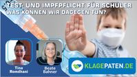 Bild: SS Video: " Test- und Impfpflicht für Schüler - Was können wir dagegen tun?" (https://www.bitchute.com/video/hMlyE6JYmZRL/) / Eigenes Werk