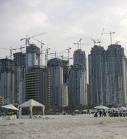 Megabaustelle Dubai: Emirat hadert mit zu vielen Büros Bild: pixelio.de, Wolfgang Mayer