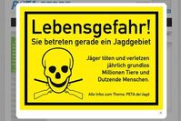 Jagd: Jedes Jahr werden dutzende Menschen durch jäger getötet, genauso wie eines große Zahl an Tieren verletzt - ohne Grund (Symbolbild)