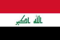 Flagge Irak