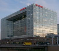 Gebäude der Spiegel-Gruppe: Neubau auf der Ericus, bezogen September 2011