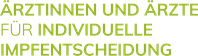 Ärztinnen und Ärzte für individuelle Impfentscheidung e.V. Logo