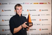 Ruder-Junioren-Weltmeister Mads Schmied  (2025) Bild: picture alliance für Sporthilfe Fotograf: Socrates Tassos