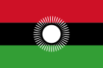 Flagge von Republik Malawi