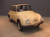 Der erste von Subaru in Großserie gefertigte Kleinwagen: der Subaru 360 /Bild: "obs/Subaru"