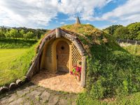 Wohnen wie die Hobbits -  in einem Öko-Cottage Hobbit House in Ljutomer im Nordosten Sloweniens.  Bild: bestfewo Fotograf: bestfewo