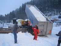 Schneetransport Bild: SCW