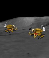 Kleine Rover: Diese könnten künftig den Mond erforschen.