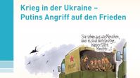Screenshot vom Cover des aktuellen Unterichtsheftes zum Ukraine-Krieg der Landeszentrale für politische Bildung Baden-Württemberg Bild: RT / Eigenes Werk