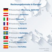 Rechnungs-Standards in Europa Bild: Editel