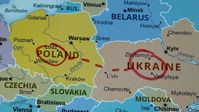 Polen / Ukraine Karte (Symbolbild) Bild: Legion-media.ru / Hakan Gider