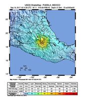 Mexiko: Puebla Erdbeben