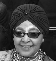 Winnie Madikizela-Mandela im August 2014