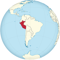 Peru auf der Welt