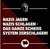 Die Antifa: Von vielen auch Regierungsschläger, Faschisten und Mörder genannt (Symbolbild)