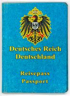 Deutsches Reich Deutschland Reisepass Bild: Bundespolizeiinspektion Rosenheim