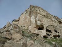 Felsenwohnungen in Hasankeyf