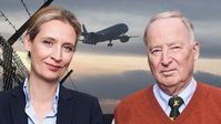 Prof. Dr. Jörg Meuthen, Dr. Alice Weidel und Dr. Alexander Gauland (2018)