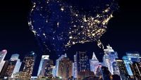 Skyline von New York: Blackout wäre nur kurzfristig. Bild: llnl.gov