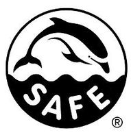EII-Dolphin-Safe-Logo für 'delfinsicher' gefangenen Thunfisch.