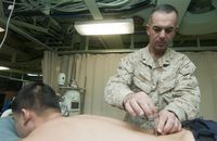 Akupunktur bei der US-Navy (Symbolbild)