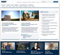 Screenshot von der Webseite: "wdr.de"