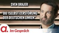 Bild: SS Video: "Im Gespräch: Sven Brajer (“Die [Selbst]Zerstörung der deutschen Linken”)" (https://tube4.apolut.net/w/vK4rXZadCQgNmFPejhGWAZ) / Eigenes Werk