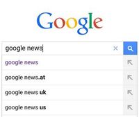 Google News: Unternehmen macht in Spanien Ernst. Bild: Screenshot, F. Fügemann