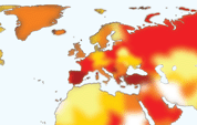 Geografisch Verbreitung von Malware