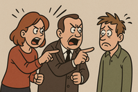 Denunzieren / Zeigefinger / Kritisieren (Symbolbild)