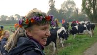 Bäuerin Hilde Schiller vom Laakenhof Bilde: ZDF Fotograf: Jörg Haaßengier