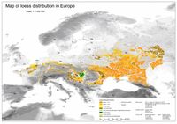 Europäische Lösskarte von 2007. Quelle: Dagmar Haase/UFZ