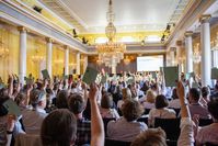 Verabschiedung der "Regensburger Erklärung" des Verbandes deutscher Musikschulen in Regensburg. Bild: Verband deutscher Musikschulen Fotograf: VdM/Kerstin Heiderich