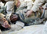 US Soldat im Irak, verwundet 2004