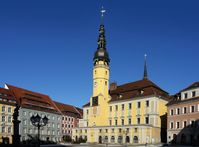 Bautzener Rathaus mit Hauptmarkt