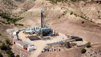 Gas-Fracking: Drill Rig in den Hügeln von Colorado, USA. Bild: Gettyimages.ru / grandriver
