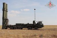 Das neueste russische Luftabwehrsystem S-500 "Prometheus" ist auch auf der Krim im Einsatz Bild: Verteidigungsministerium der Russischen Föderation