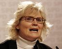 Christine Lambrecht im Wahlkampf (Januar 2008) Bild: Kuebi = Armin Kübelbeck / de.wikipedia.org